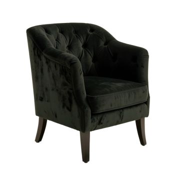 Luckey Tufted Velvet Upholstered Side Chair (synthetic illustration; no displayed measurements)