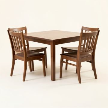Artin 3 Piece Dining Set (synthetic illustration; no displayed measurements)