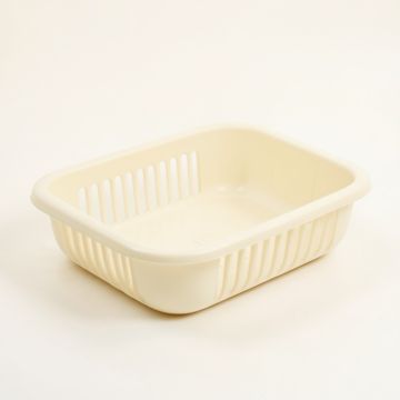 Bay Dell Empty Under-Desk Cable Tray - Cream (synthetic illustration; no displayed measurements)