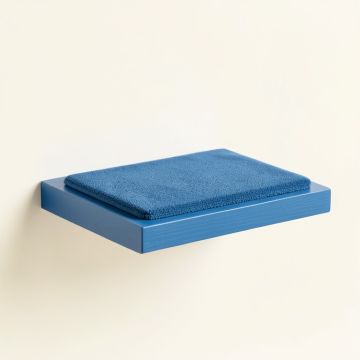 Sage Bluff Wall-Mounted Cat Perch - Blue (synthetic illustration; no displayed measurements)