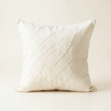 Reed Branch Filled Accent Pillow - Cream (synthetic illustration; no displayed measurements)