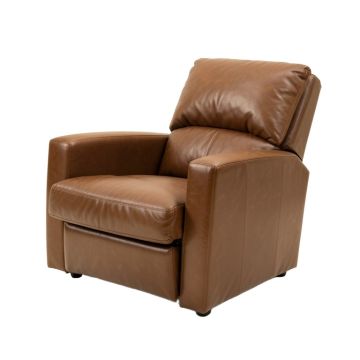 Gustaaf 35 '' Wide Faux Leather Power Recliner With Massager