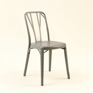 Bay Crossing Dining Chair - Gray (synthetic illustration; no displayed measurements)