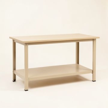 Ridge Brook Empty Workshop Workbench - Beige (synthetic illustration; no displayed measurements)