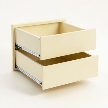 River Bridge Under-Desk Drawer Unit - Cream (synthetic illustration; no displayed measurements)