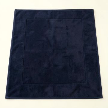 Linden Bend Bath Mat - Navy (synthetic illustration; no displayed measurements)