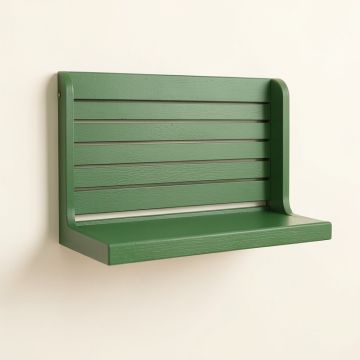 Rowan Branch Wall-Mounted Entryway Organizer Shelf - Green (synthetic illustration; no displayed measurements)