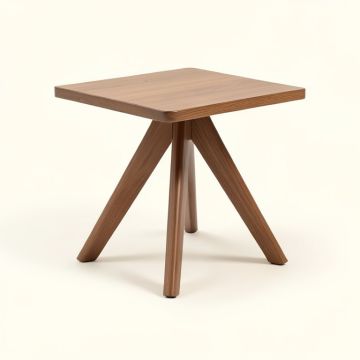 Silas Cross Legs End Table (synthetic illustration; no displayed measurements)