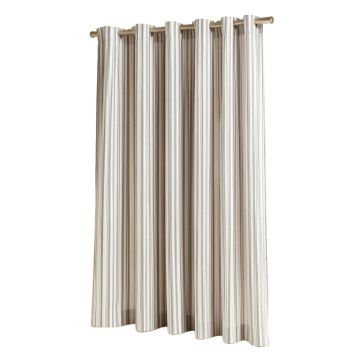 Junious Haus Home Harriman Striped Sheer Grommet Curtain Panels