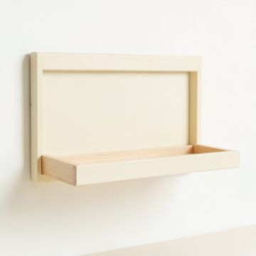 Briar Canyon Empty Wall-Mounted Tool Organizer Panel - Cream (synthetic illustration; no displayed measurements)