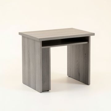 Vale Branch Small Writing Desk - Gray (synthetic illustration; no displayed measurements)