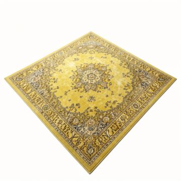 Constantin Oriental Yellow Area Rug (synthetic illustration; no displayed measurements)