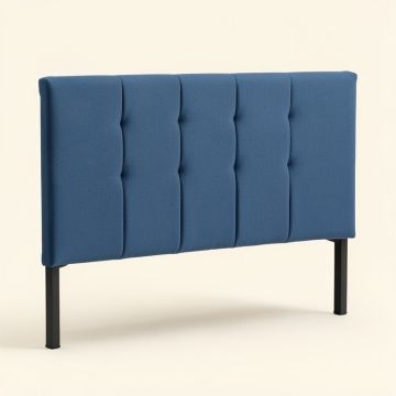 Beach Upholstered Panel Headboard (synthetic illustration; no displayed measurements)