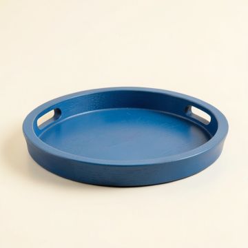 Briar Bluff Serving Tray - Blue (synthetic illustration; no displayed measurements)
