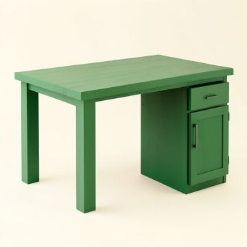 Flint Dale Empty Workshop Workbench - Green (synthetic illustration; no displayed measurements)