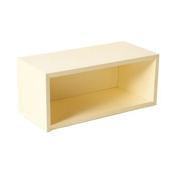 Alder Crest Shoe Storage Bench - Cream (synthetic illustration; no displayed measurements)