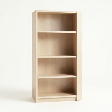 Briar Crossing Freestanding Bookcase - Beige (synthetic illustration; no displayed measurements)