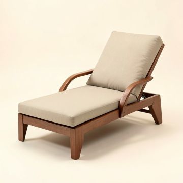 Falconet 76.77 '' Long Reclining Single Chaise With Cushions (synthetic illustration; no displayed measurements)