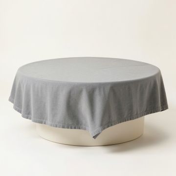 Cedar Dell Flat Bed Sheet - Gray (synthetic illustration; no displayed measurements)