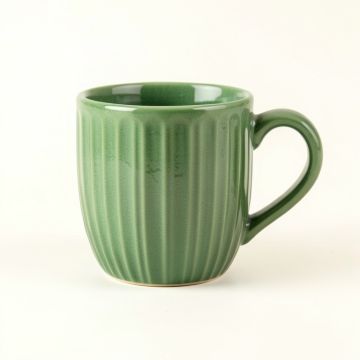Sage Branch Ceramic Mug - Green (synthetic illustration; no displayed measurements)