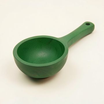 Heath Crest Cooking Spoon - Green (synthetic illustration; no displayed measurements)