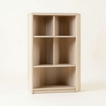 Laurel Dale Freestanding Bookcase - Beige (synthetic illustration; no displayed measurements)