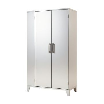 Chisdock Metal Wardrobe Armoire