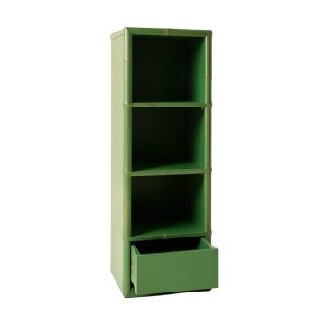 Shore Dale Narrow Cubby Tower - Green