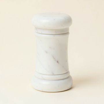 Fox Run Brands Marble Salt Cellar , White (synthetic illustration; no displayed measurements)