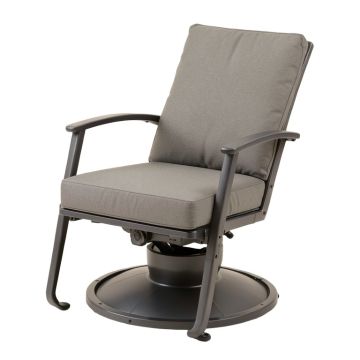 Deluxe Swivel Patio Chair With Cushions