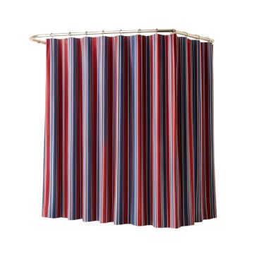 Benjamin Striped Single Shower Curtain