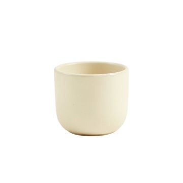 Juniper Crest Empty Candle Holder - Cream