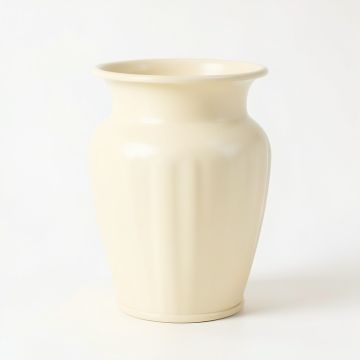 Rowan Bluff Empty Decorative Vase - Cream (synthetic illustration; no displayed measurements)