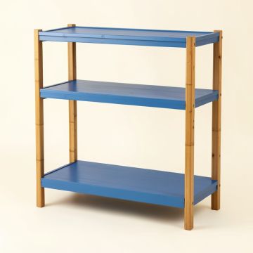 Briar Bluff Empty Seed-Starting Shelving Unit Without Lights - Blue (synthetic illustration; no displayed measurements)