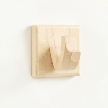 Clay Bluff Wall-Mounted Robe Hook - Ivory (synthetic illustration; no displayed measurements)
