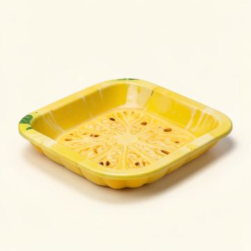 Saundra Pineapple Decorative Plastic Ottoman Tray (synthetic illustration; no displayed measurements)
