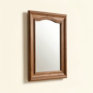 Siyana Wooden Country Beveled Accent Mirror (synthetic illustration; no displayed measurements)