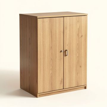 Agostinho Storage Cabinet (synthetic illustration; no displayed measurements)