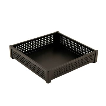 Moss Brook Empty Under-Desk Cable Tray - Black