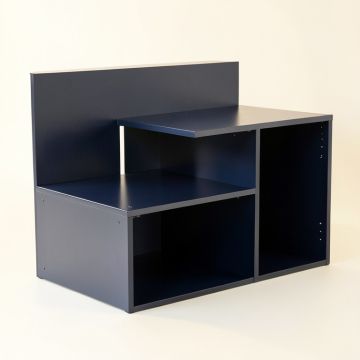 Shore Dale Desktop Shelving Unit - Navy (synthetic illustration; no displayed measurements)