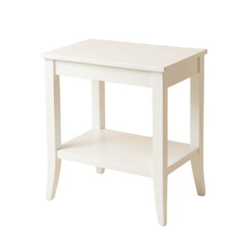 Hazel Dale Side Table - White