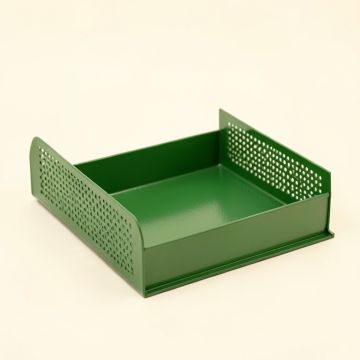 Fern Bluff Empty Under-Desk Cable Tray - Green (synthetic illustration; no displayed measurements)