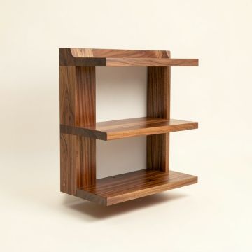 Lotte Industrial Wall Shelf (synthetic illustration; no displayed measurements)