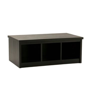 Olive Branch Shoe Storage Bench - Black