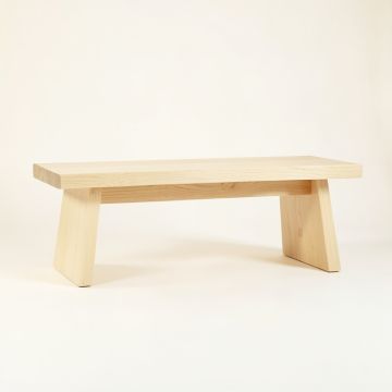Vale Bluff Indoor Bench - Ivory (synthetic illustration; no displayed measurements)