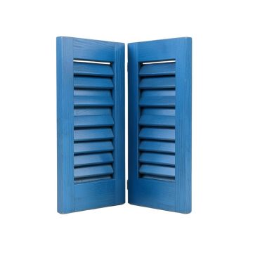 2 Piece Home Is Where You Set Your Anchor Double Sided Shutter Wall Décor Set