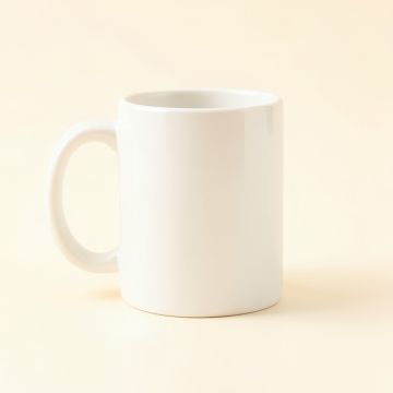 Flaugher Happy Camper Personalized Coffee Mug (synthetic illustration; no displayed measurements)