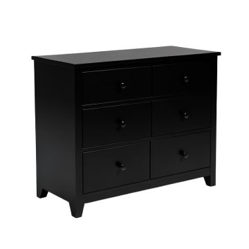 Iserman Storage 6 Drawer Double Dresser