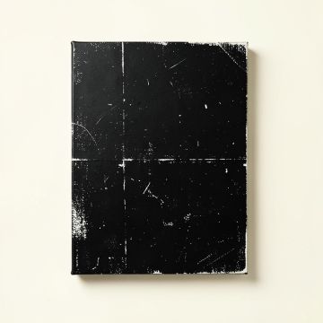 Distressed Canadian Cities Black And White Skinny - Wrapped Canvas Textual Art Print (synthetic illustration; no displayed measurements)