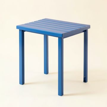 Harbor Dale Compact Balcony Table - Blue (synthetic illustration; no displayed measurements)